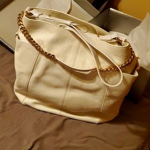 Jimmy Choo white purse